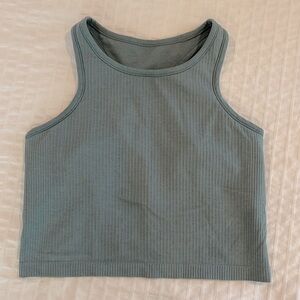 Lululemon ebb to street cropped tank top 10